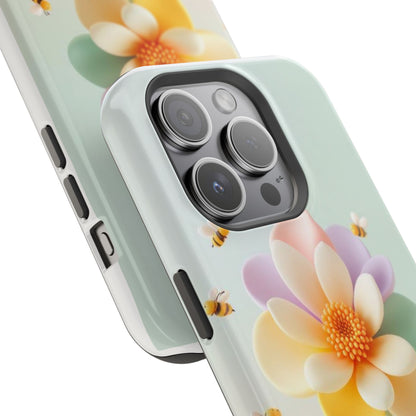 Phone Case Impact-Resistant, Calming 3D Flower Phone Case Impact-Resistant Case for Kids and Adults - Astral Signature
