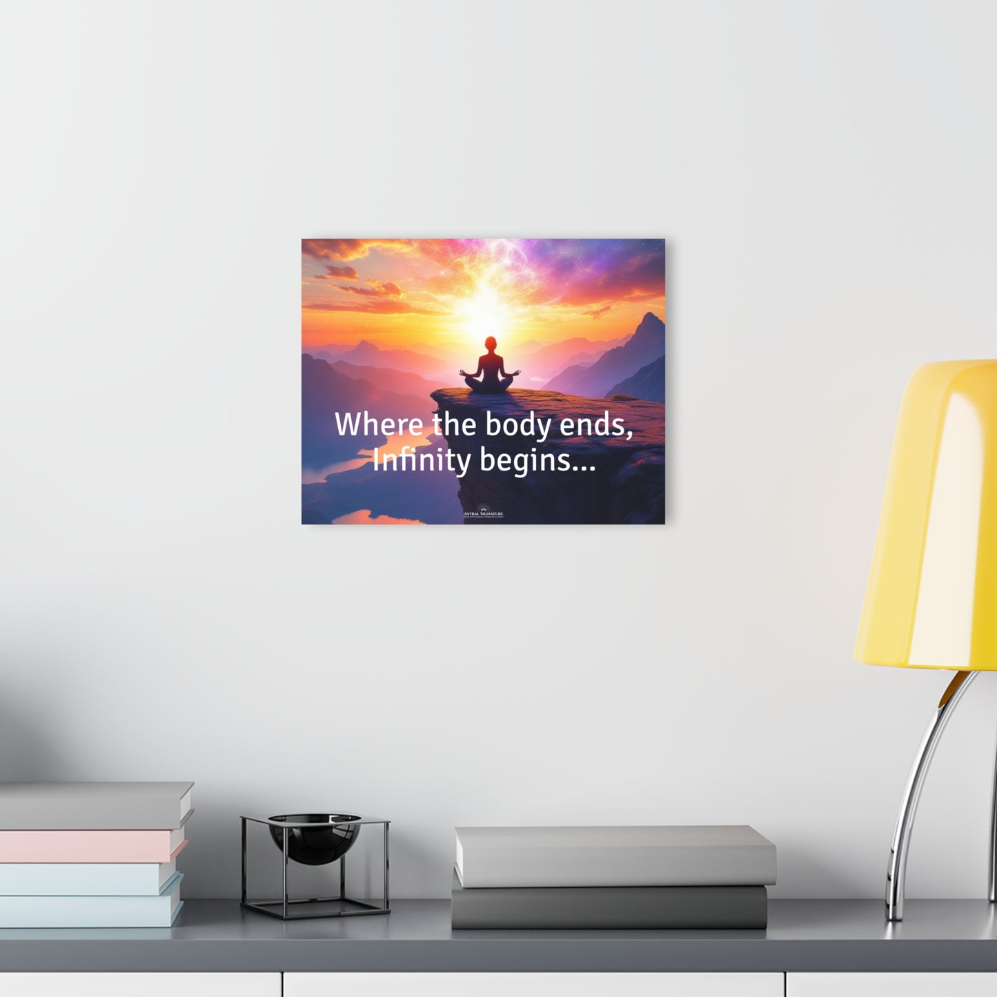Astral Projection and Meditation Acrylic Prints by Astral Signature