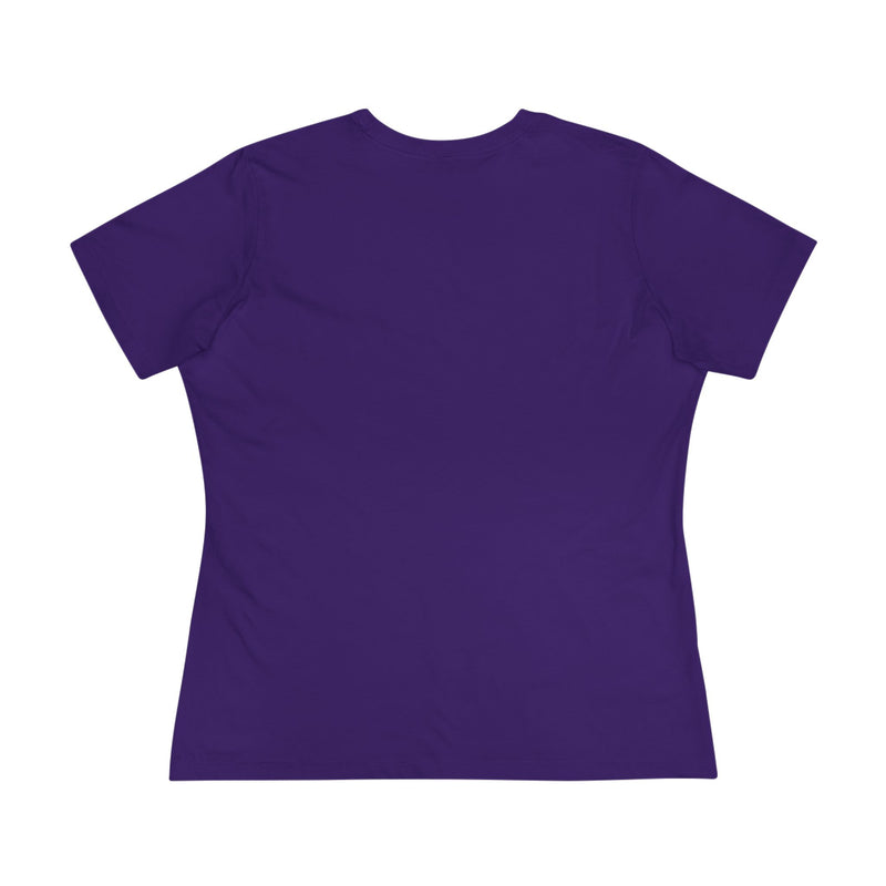 Camiseta Astral Radiant Lines — Camiseta minimalista de algodón para mujer