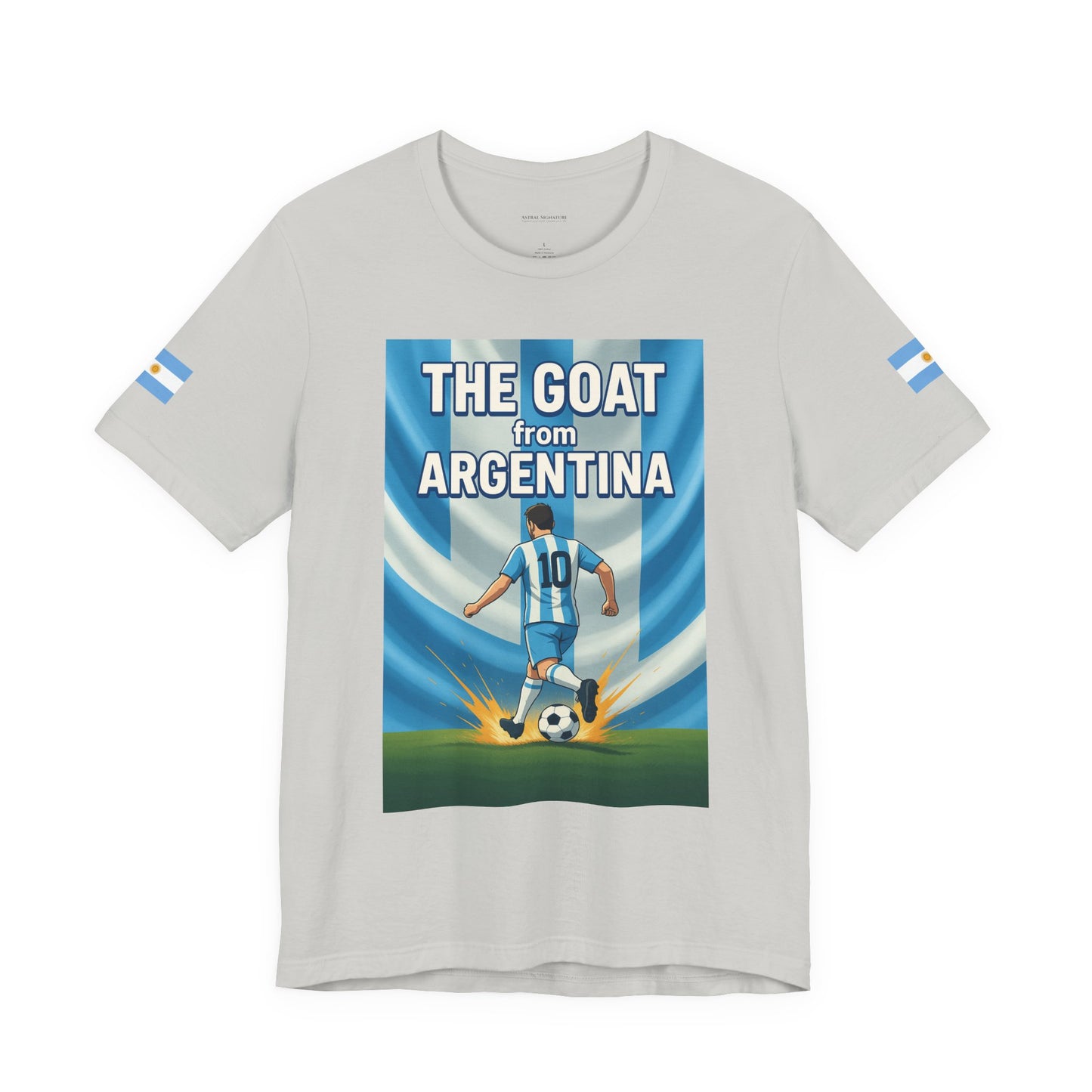 The GOAT from ARGENTINA Team Tee - Casual Fashion T-Shirt, USA World Cup 2026 Limited Edition