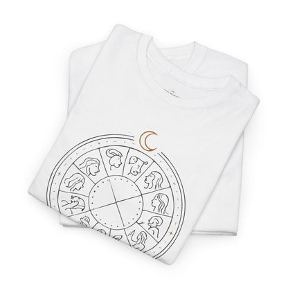 The Zodiac Tee - Unisex Jersey T-Shirt in lighter colors by Astral Signature