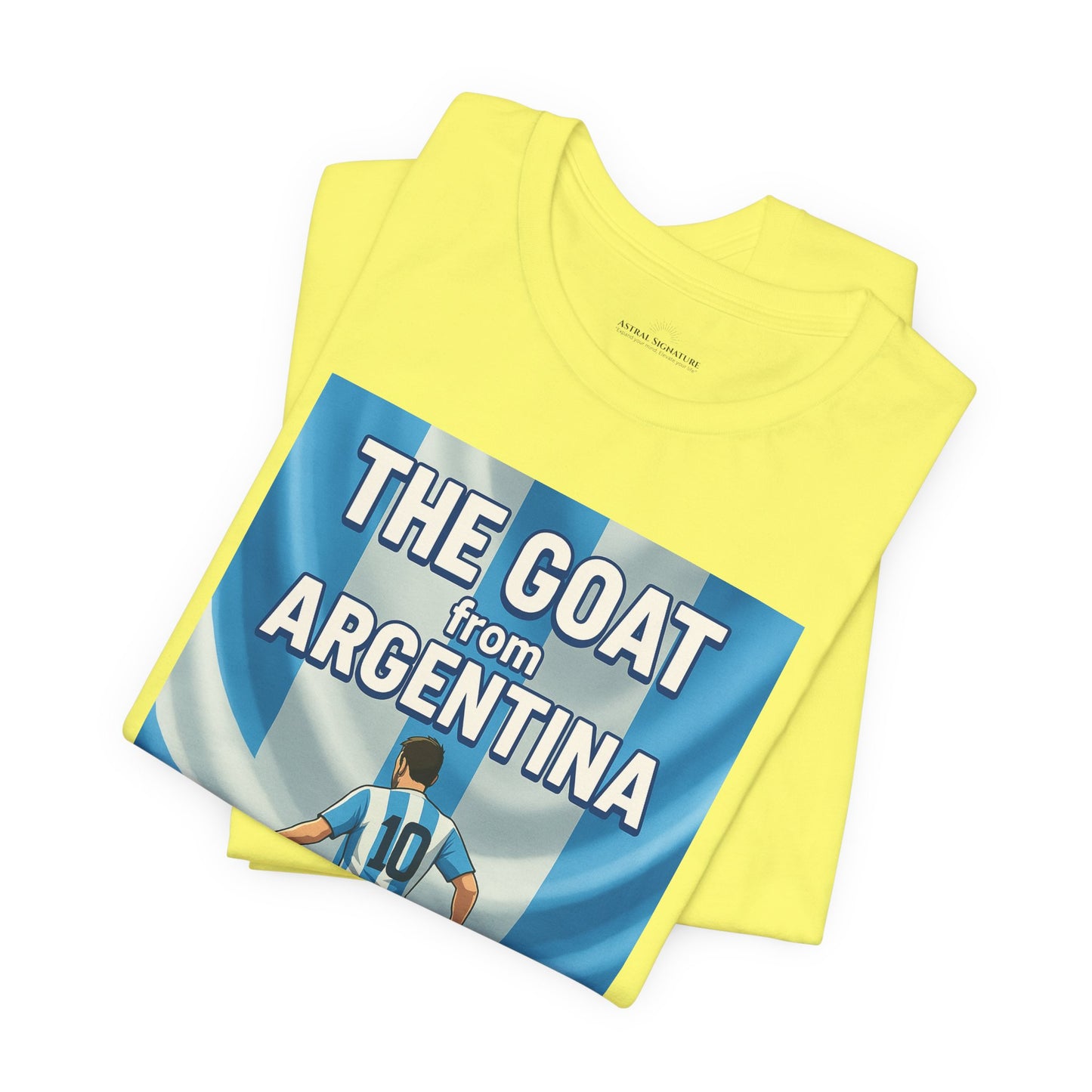 The GOAT from ARGENTINA Team Tee - Casual Fashion T-Shirt, USA World Cup 2026 Limited Edition