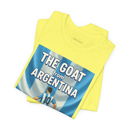 The GOAT from ARGENTINA Team Tee - Casual Fashion T-Shirt, USA World Cup 2026 Limited Edition