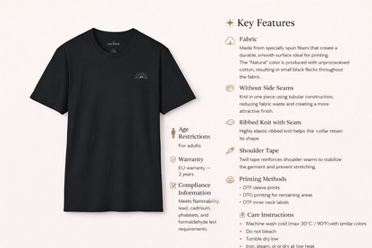 Classic Logo Unisex T-Shirt — 100% Cotton | Astral Signature™