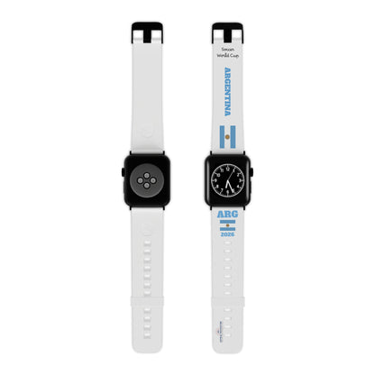 Apple Watch Band - Argentina Flag Soccer Fan World Cup USA 2026 Edition | Astral Signature™