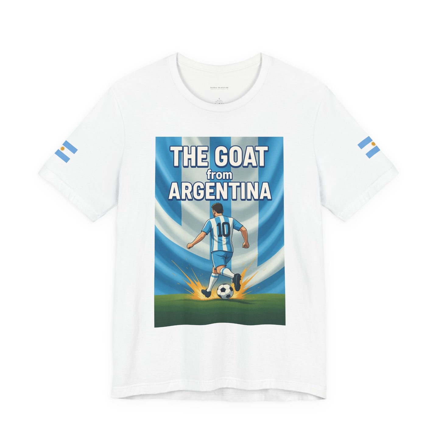 The GOAT from ARGENTINA Team Tee - Casual Fashion T-Shirt, USA World Cup 2026 Limited Edition