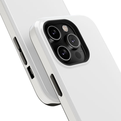 White Phone Case - Impact-Resistant White iPhone & Samsung Galaxy Case by Astral Signature
