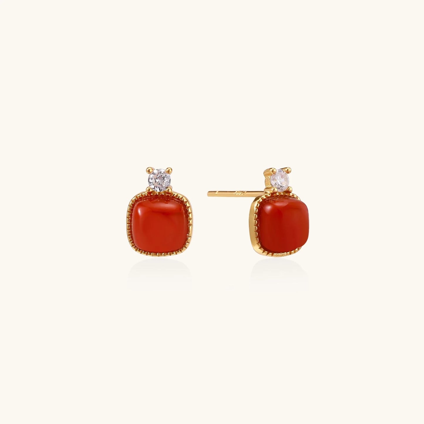 Heritage Agate Studs