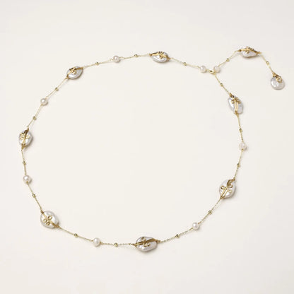 Baroque Pearl Garden Necklace