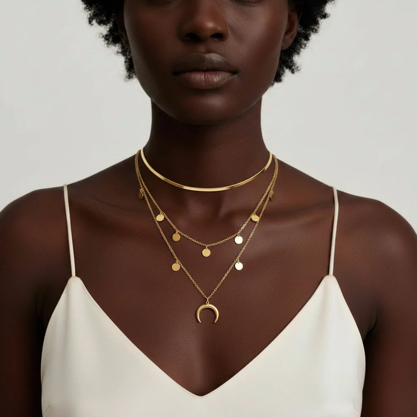 Golden Crescent Layer Set