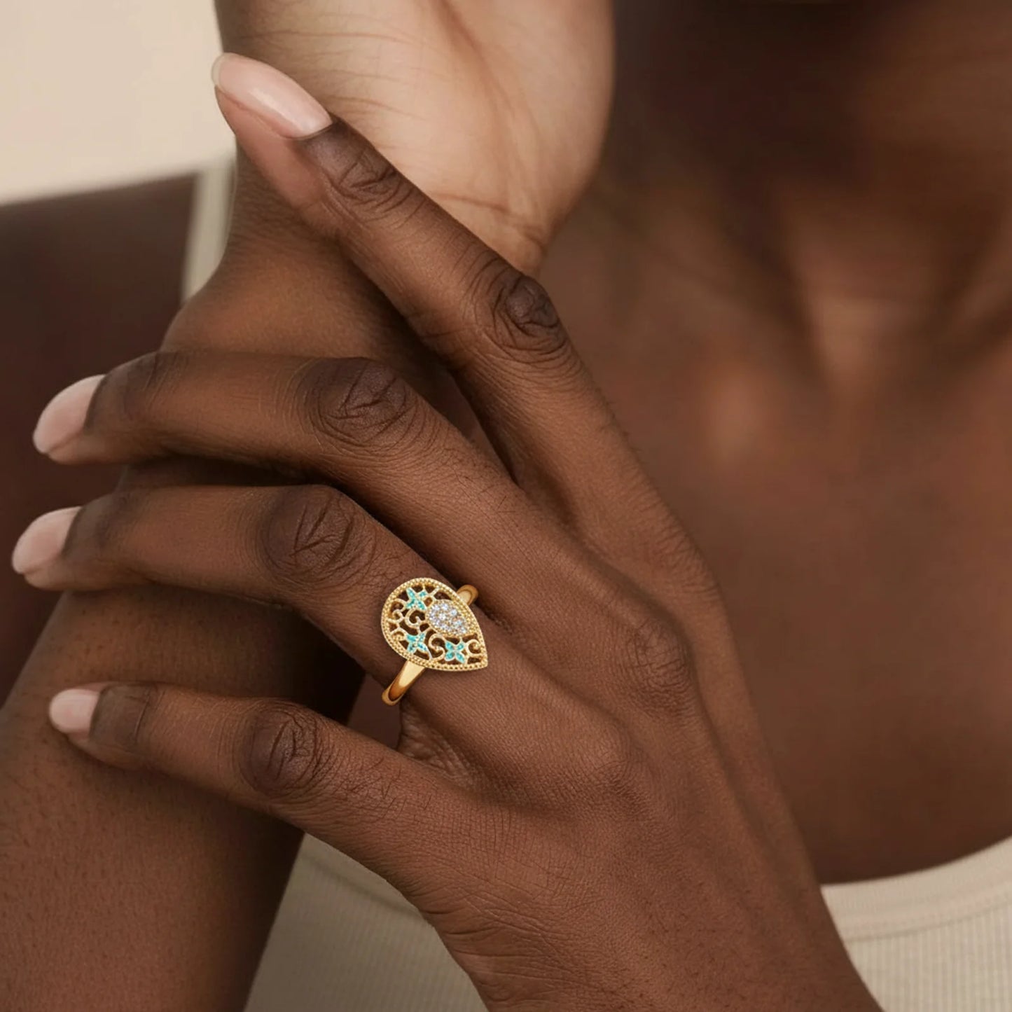 Enchanted Heart Ring