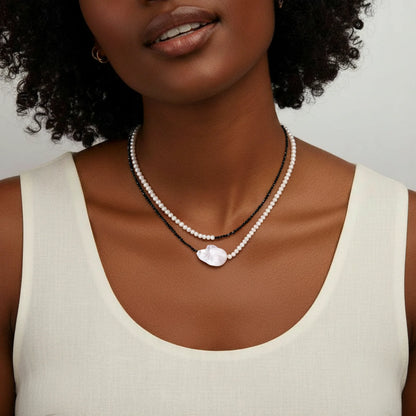 Moonlit Layers Necklace