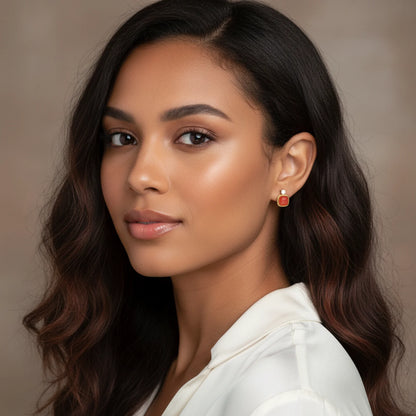 Heritage Agate Studs