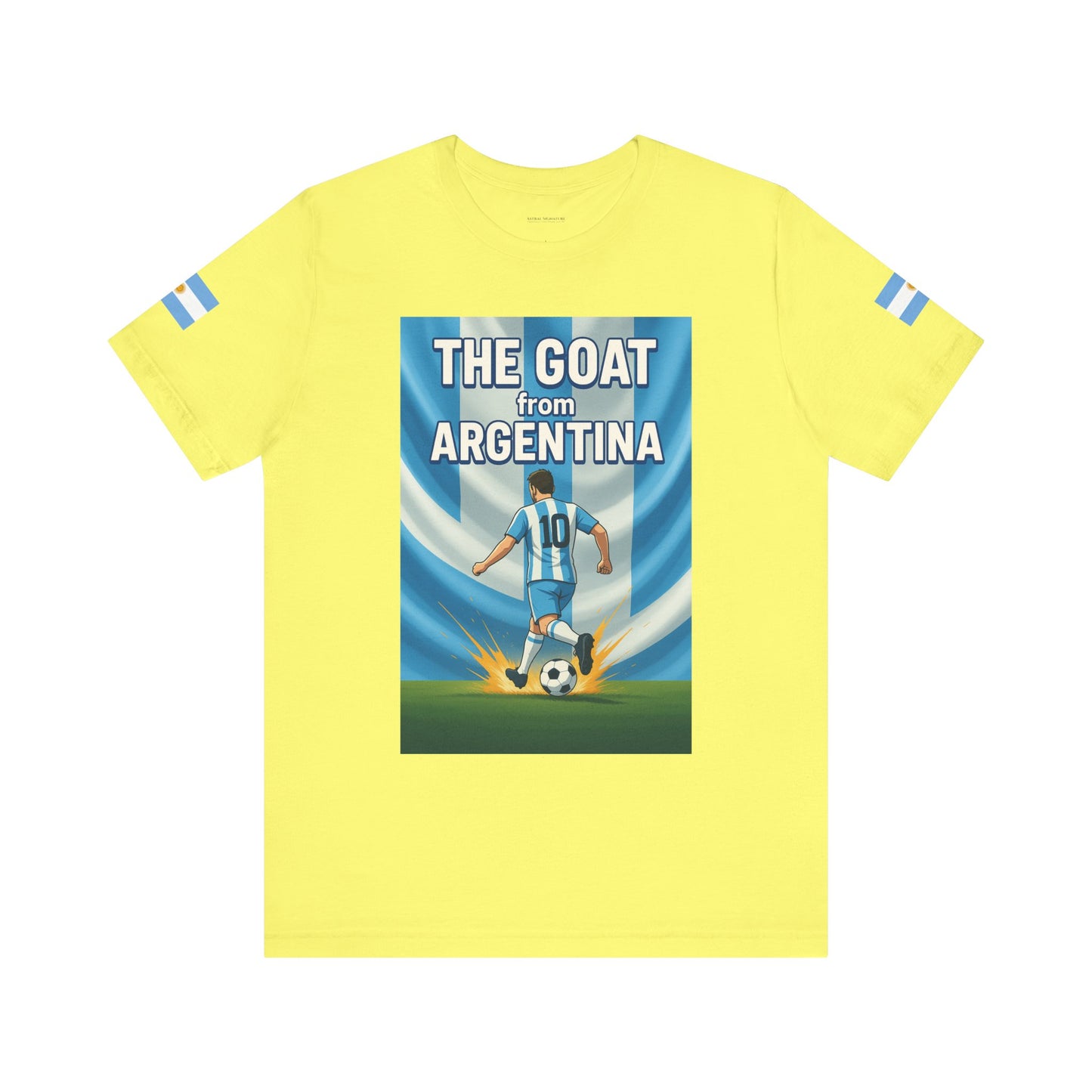 The GOAT from ARGENTINA Team Tee - Casual Fashion T-Shirt, USA World Cup 2026 Limited Edition