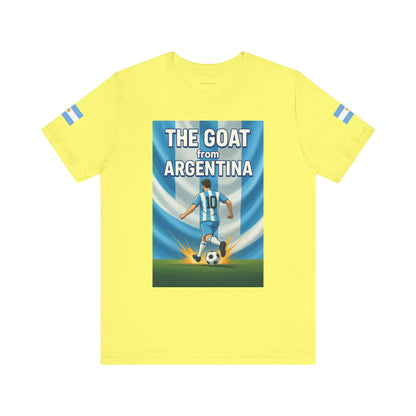The GOAT from ARGENTINA Team Tee - Casual Fashion T-Shirt, USA World Cup 2026 Limited Edition