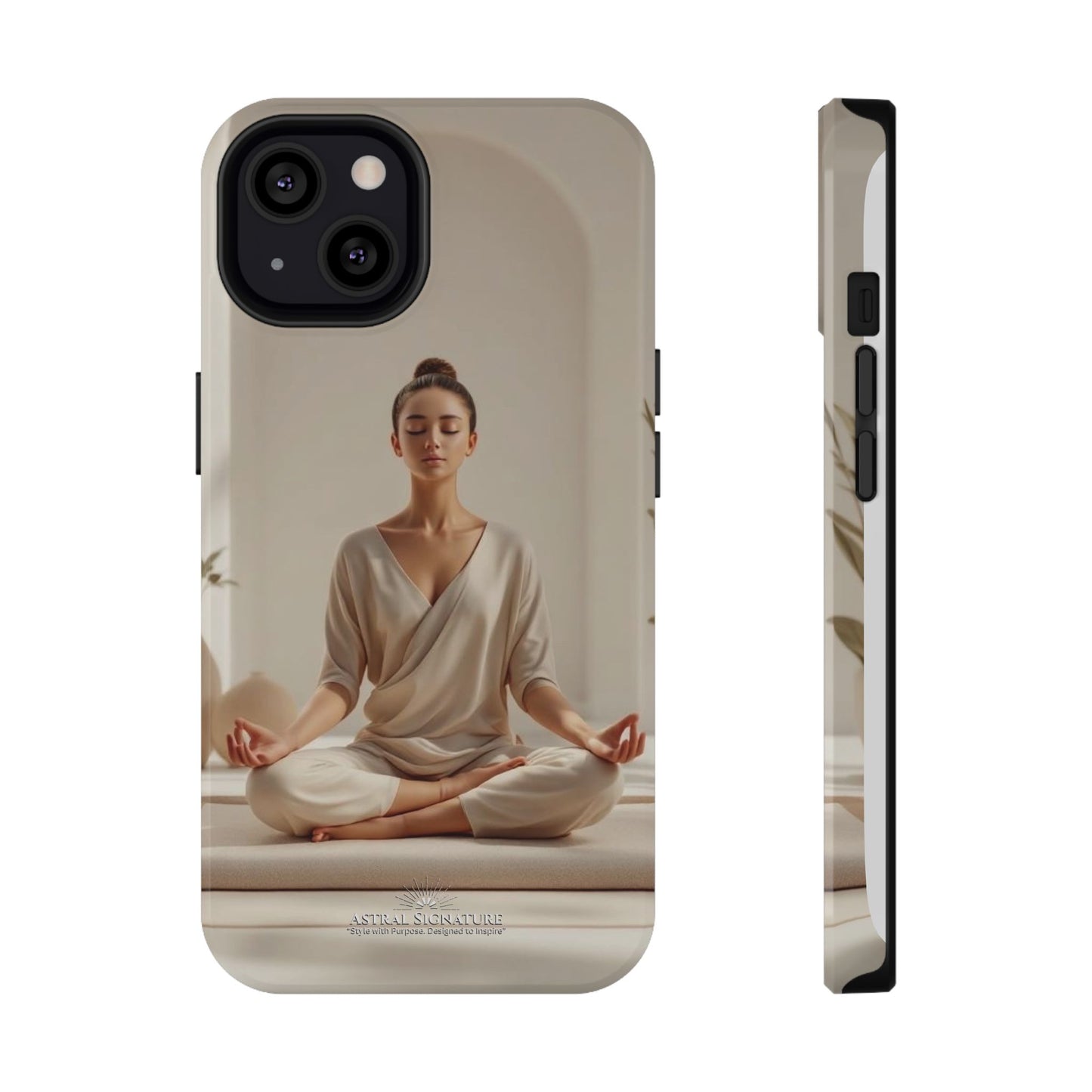 3D Yogi Phone Cases with Symbols and Protection, iPhone Cases with meaning by Astral Signature
