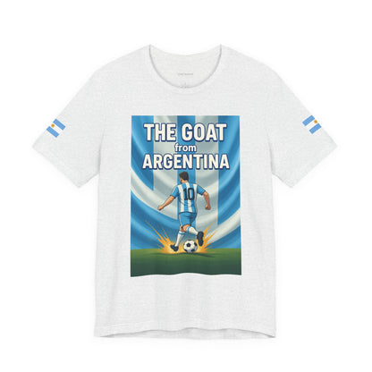 The GOAT from ARGENTINA Team Tee - Casual Fashion T-Shirt, USA World Cup 2026 Limited Edition