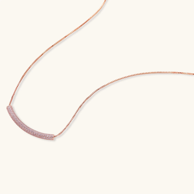 Necklace from the Astral Signature™ Sparkling Confidence Jewelry Set featuring a sleek design and adjustable chain for versatility.