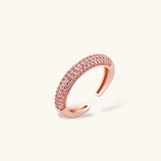 Image of the adjustable ring from the Astral Signature™ Sparkling Confidence Set, showcasing its delicate design and rose gold plating.