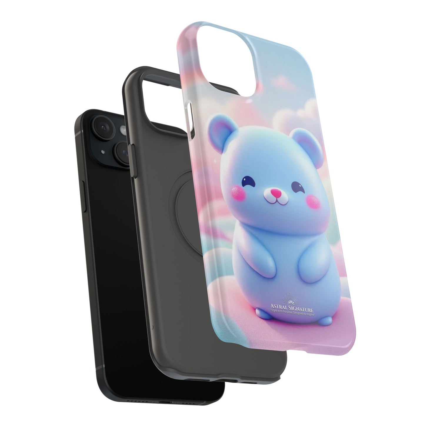 Phone Case Calming 3D Gummy Bear Phone Case Impact-Resistant Case by Astral Signature