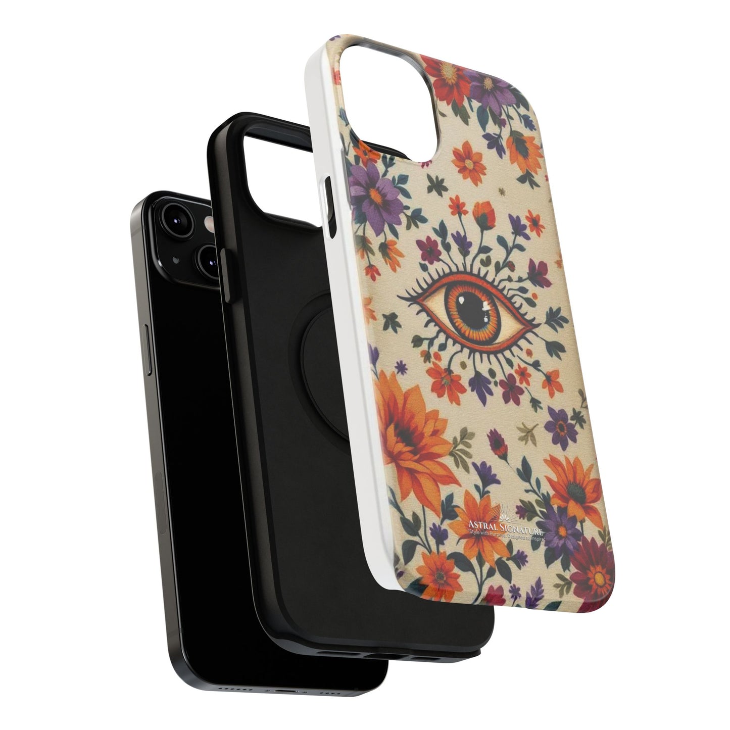 Phone Cases - Eye of God Symbol Impact-Resistant Case by Astral Signature