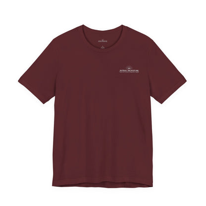 Astral Signature Tee, Unisex T-shirt in darker Colors, Gift for Friends, by Astral Signature
