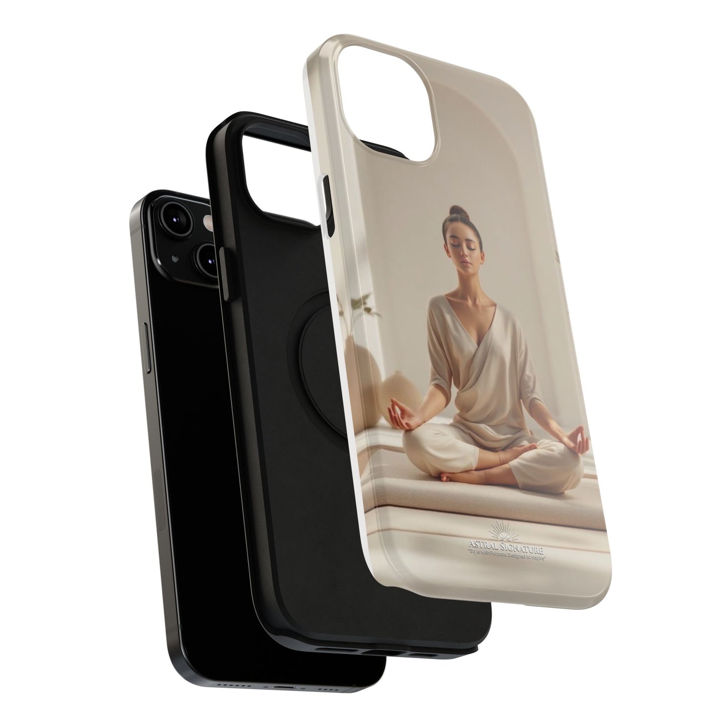 3D Yogi Phone Cases with Symbols and Protection, iPhone Cases with meaning by Astral Signature