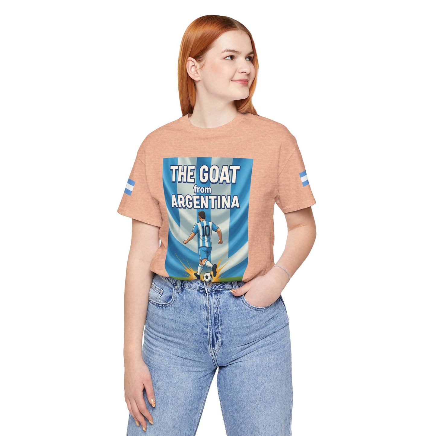 The GOAT from ARGENTINA Team Tee - Casual Fashion T-Shirt, USA World Cup 2026 Limited Edition