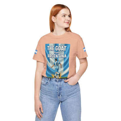 The GOAT from ARGENTINA Team Tee - Casual Fashion T-Shirt, USA World Cup 2026 Limited Edition