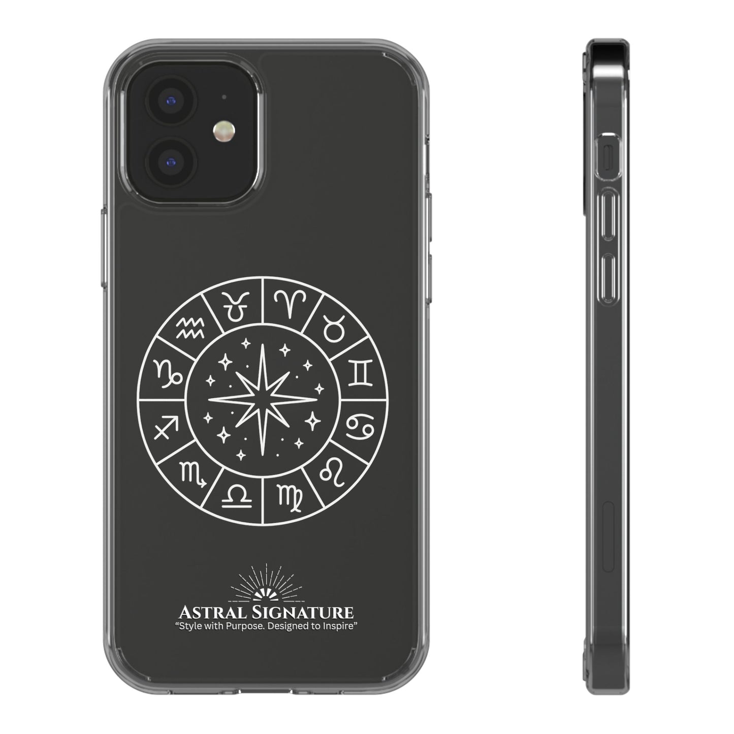 iPhone Clear Cases, ideal for darker iPhone colors - Astral Signature