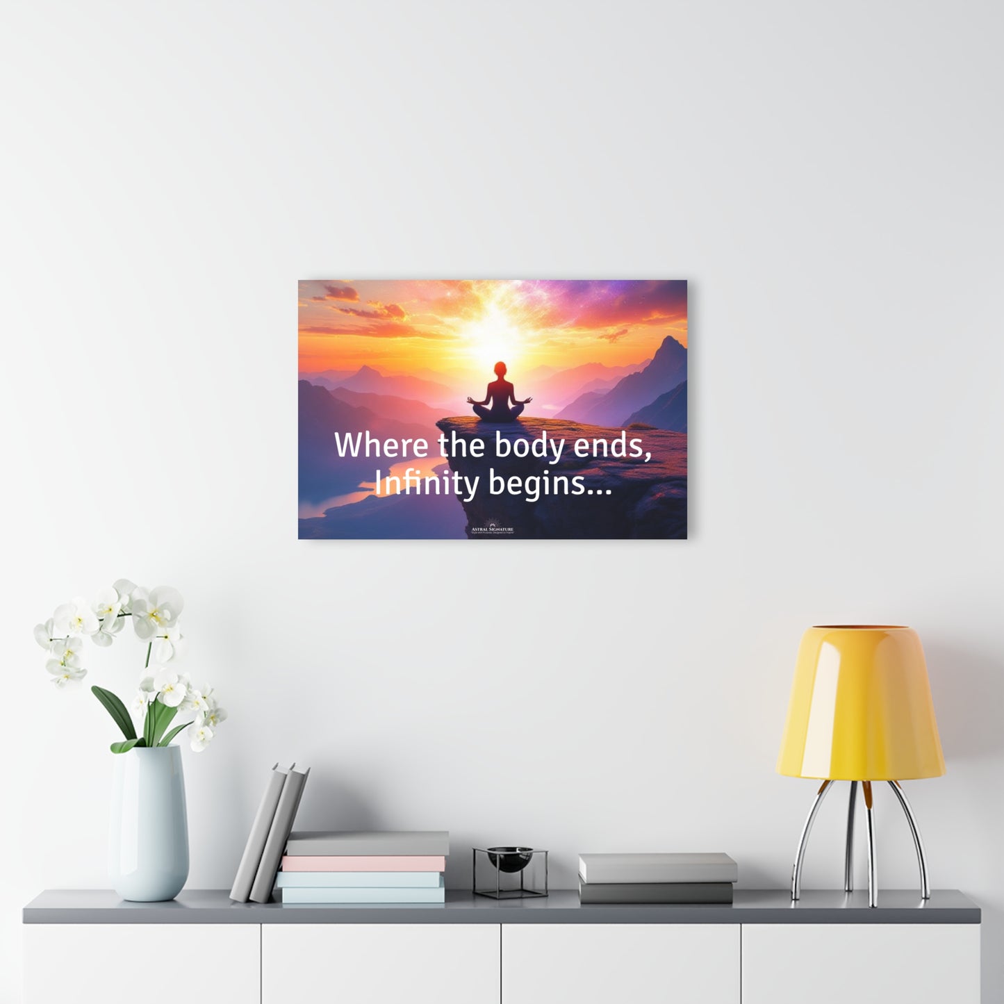 Astral Projection and Meditation Acrylic Prints by Astral Signature