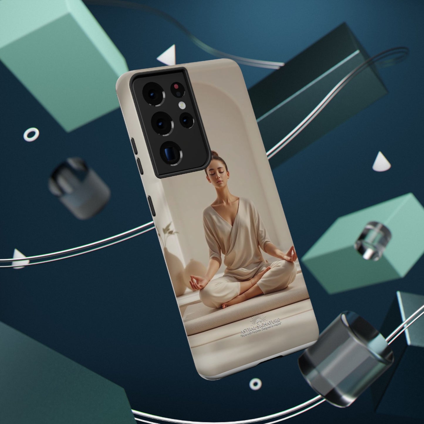 3D Yogi Phone Cases with Symbols and Protection, iPhone Cases with meaning by Astral Signature