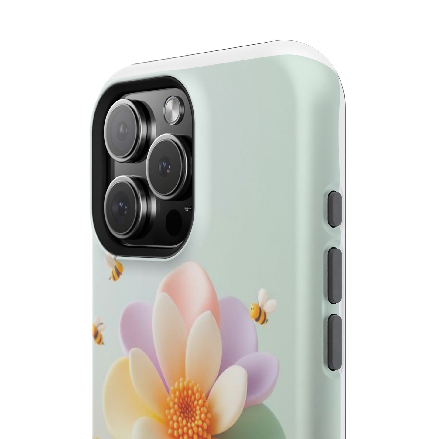 Phone Case Impact-Resistant, Calming 3D Flower Phone Case Impact-Resistant Case for Kids and Adults - Astral Signature