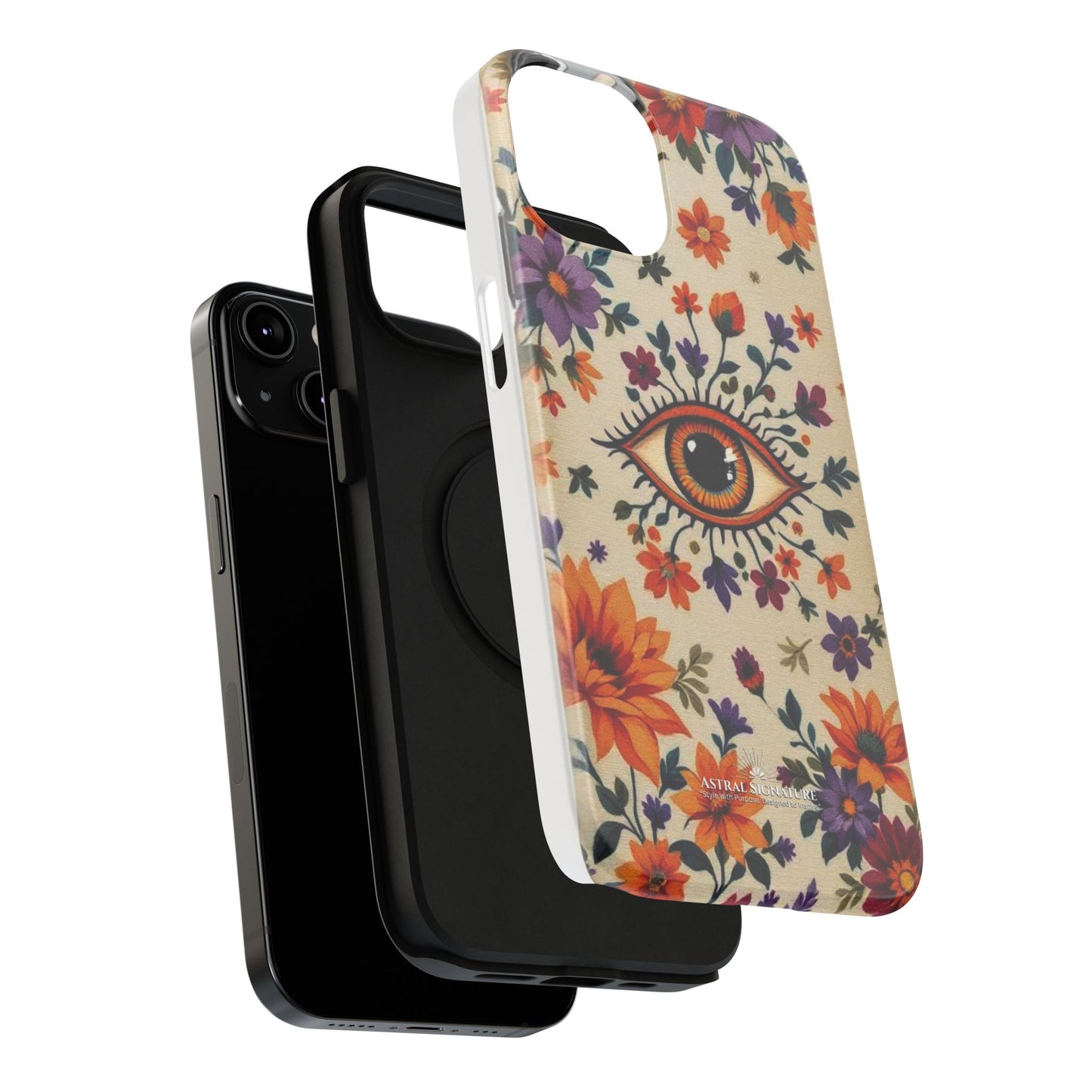 Phone Cases - Eye of God Symbol Impact-Resistant Case by Astral Signature