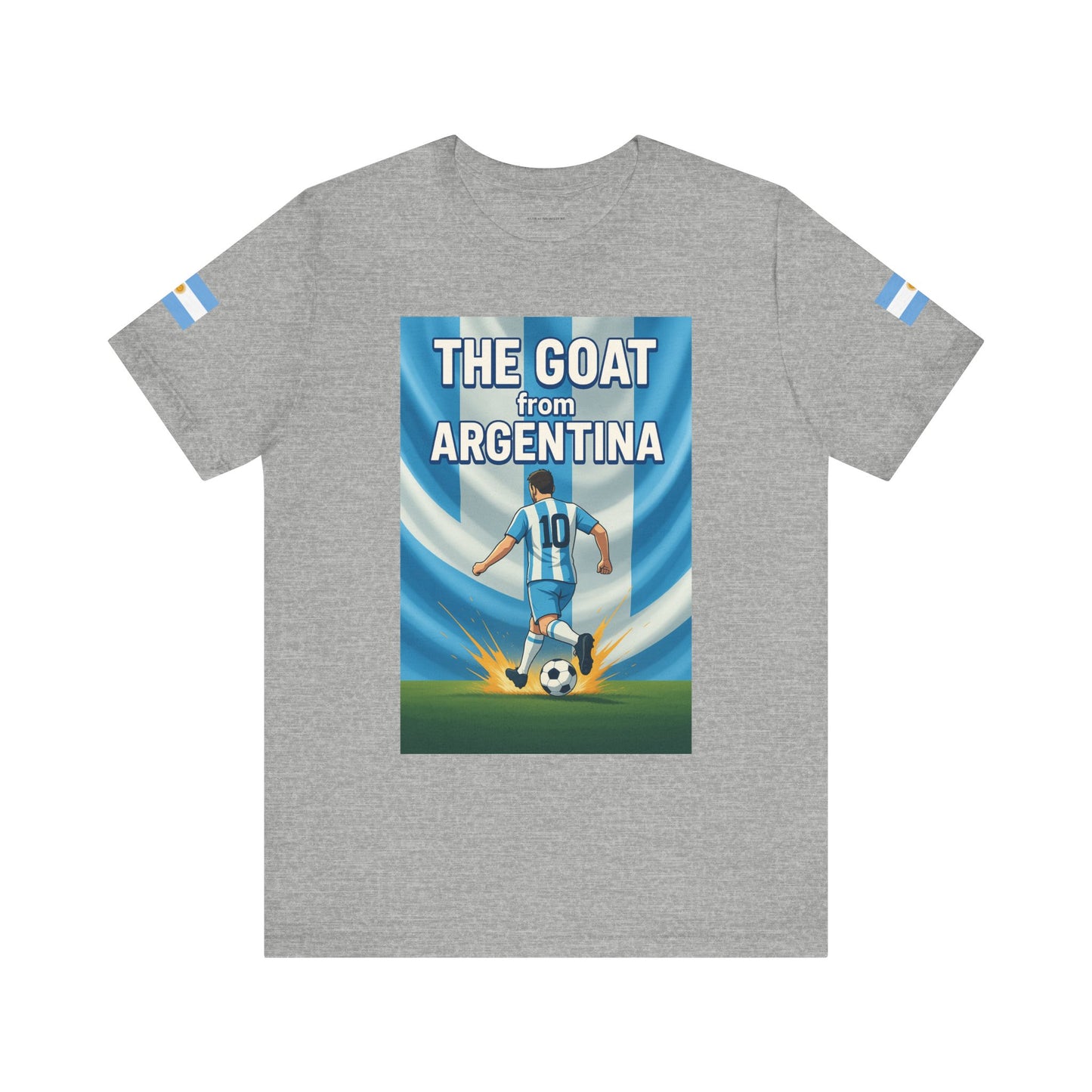 The GOAT from ARGENTINA Team Tee - Casual Fashion T-Shirt, USA World Cup 2026 Limited Edition