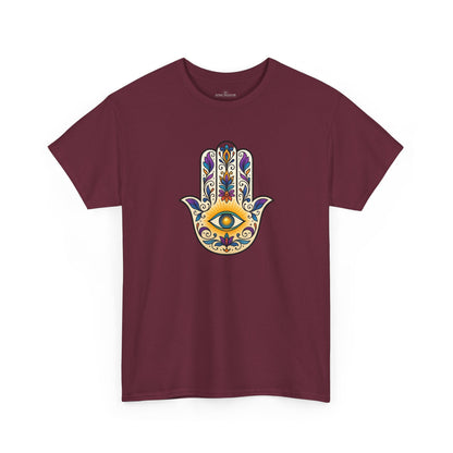 Hamsa Protective Symbol Tee - Astral Signature