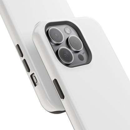 White Phone Case - Impact-Resistant White iPhone & Samsung Galaxy Case by Astral Signature