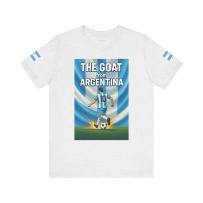 The GOAT from ARGENTINA Team Tee - Casual Fashion T-Shirt, USA World Cup 2026 Limited Edition
