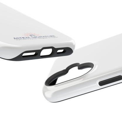 White Phone Case - Impact-Resistant White iPhone & Samsung Galaxy Case by Astral Signature