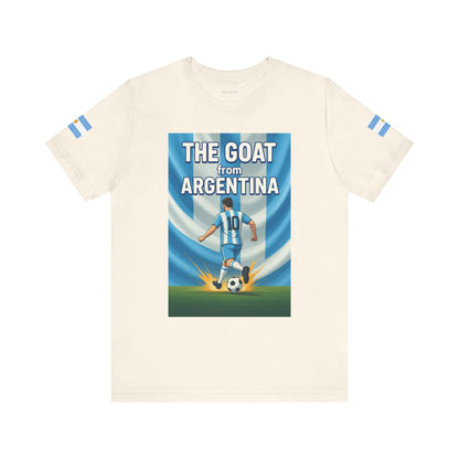 The GOAT from ARGENTINA Team Tee - Casual Fashion T-Shirt, USA World Cup 2026 Limited Edition