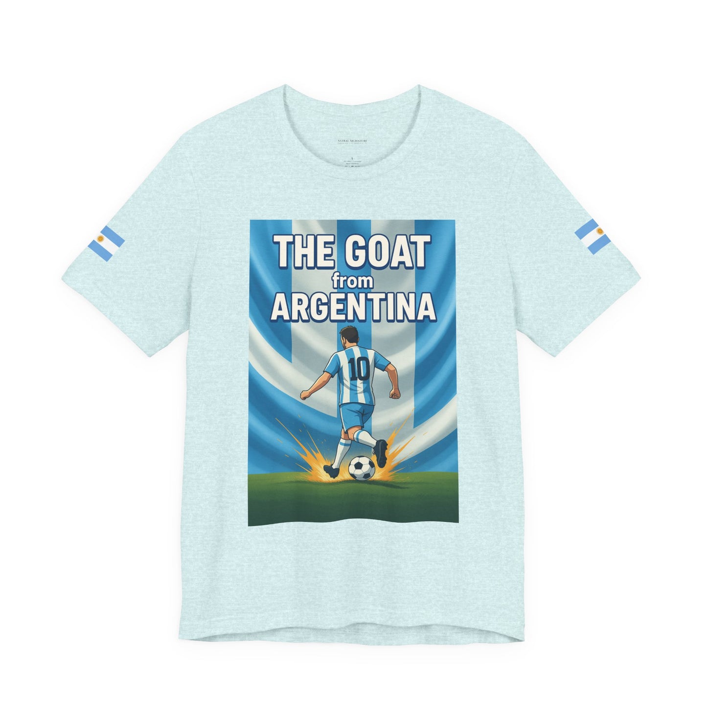 The GOAT from ARGENTINA Team Tee - Casual Fashion T-Shirt, USA World Cup 2026 Limited Edition