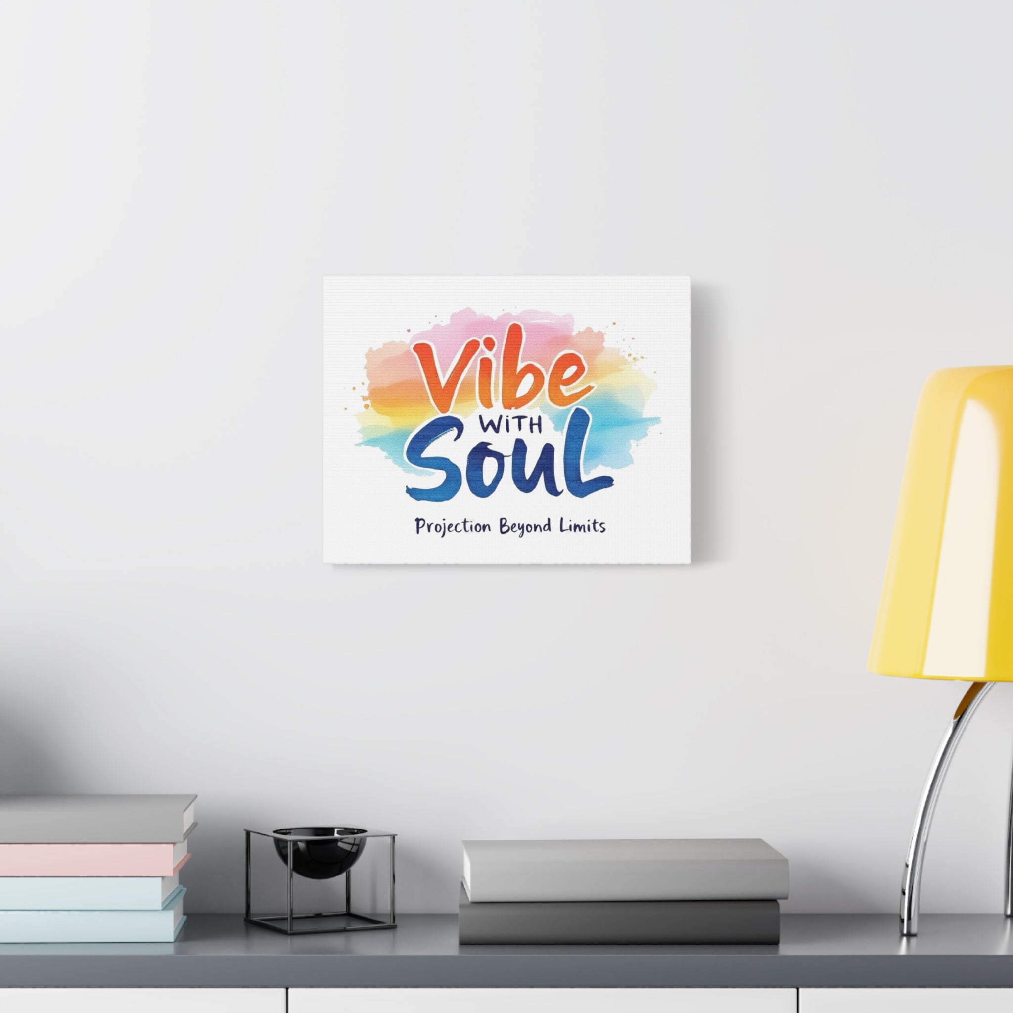 Canvas Art Vibe with Soul - Stunning hanging art that enhances room décor.