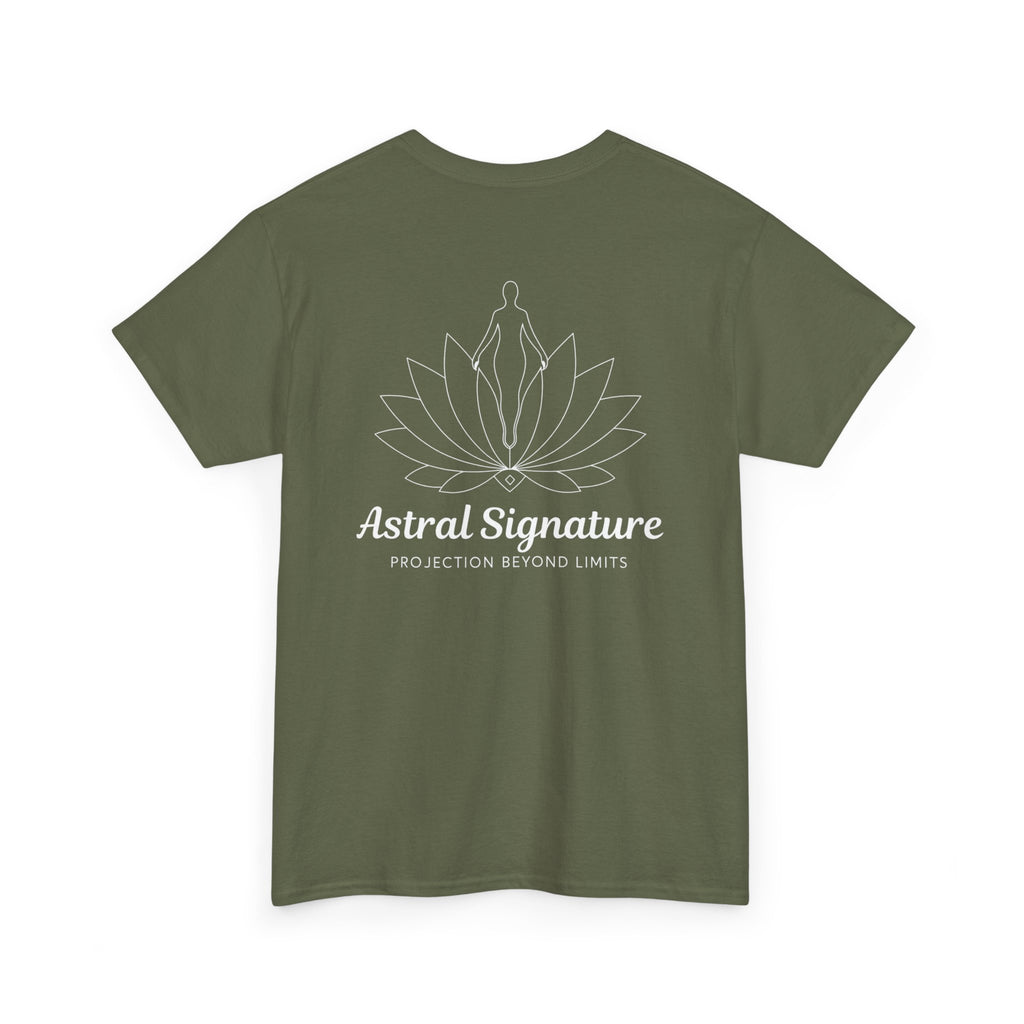 Lotus Flower Astral Signature Unisex Tee