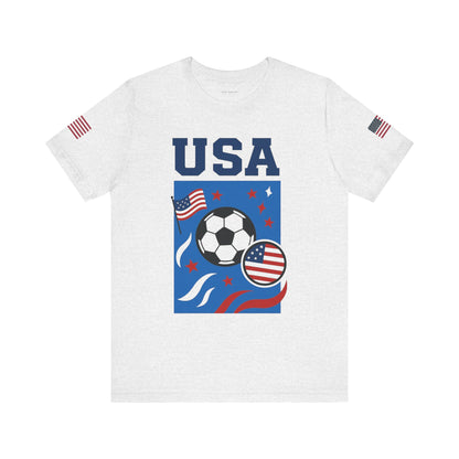 Casual Fashion T-Shirt - GO USA Team Tee, World Cup 2026 Limited Edition