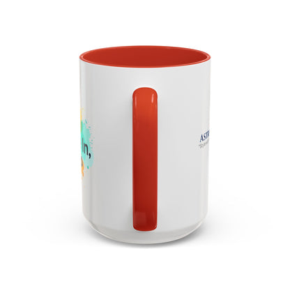 Breathe in and Let go Motivational and Inspirational Coffee Mug by Astral Signature