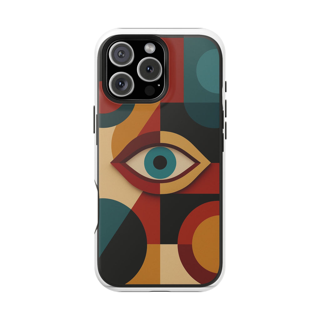 An Astral Signature Spiritual Symbol Phone Case presented in natural light to enhance features.