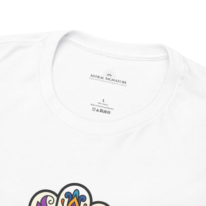 Camiseta com símbolo protetor Hamsa da Astral Signature - Astral Design