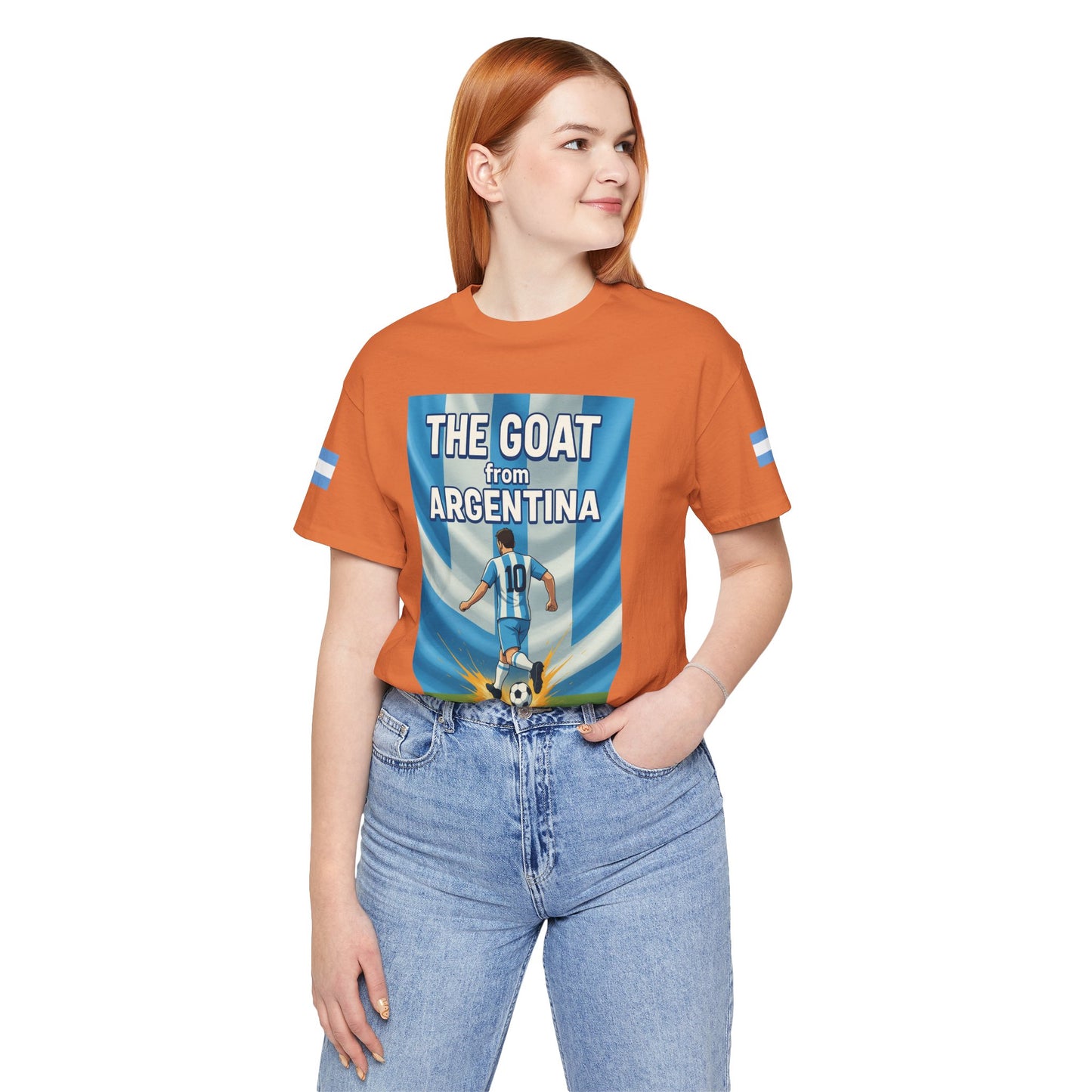 The GOAT from ARGENTINA Team Tee - Casual Fashion T-Shirt, USA World Cup 2026 Limited Edition