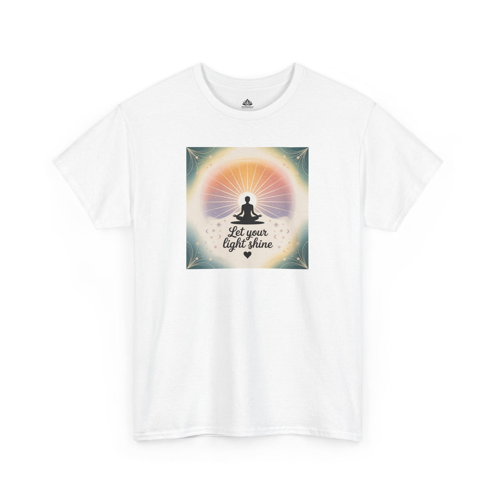 Motivational Unisex Tee: Let Your Light Shine Collection by Quetal Travel ASTRAL