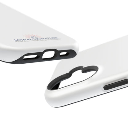 White Phone Case - Impact-Resistant White iPhone & Samsung Galaxy Case by Astral Signature
